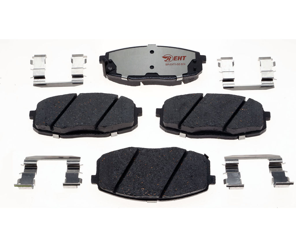 Raybestos EHT1397H - Element3 Enhanced Compound Disc Brake Pads, 2 Wheel Set
