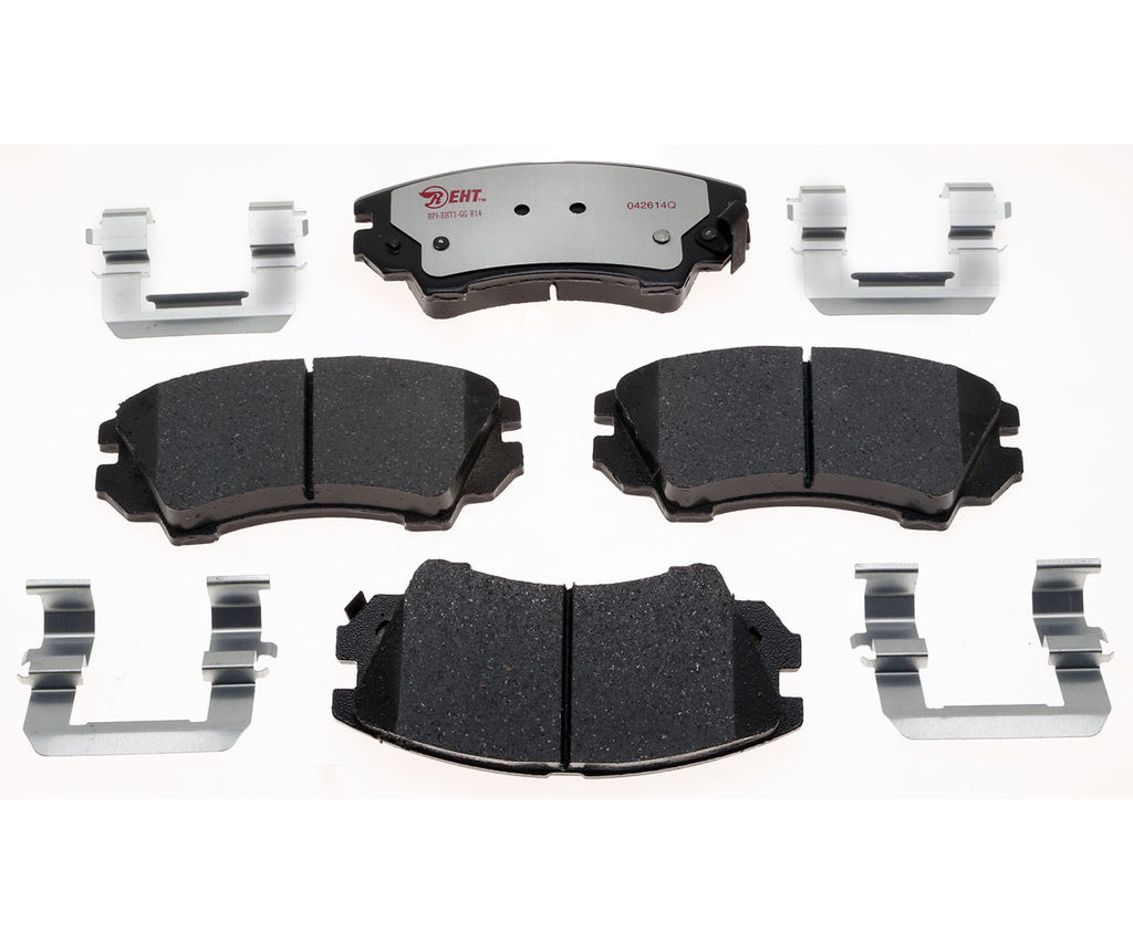 Raybestos EHT1404H - Element3 Enhanced Compound Disc Brake Pads, 2 Wheel Set