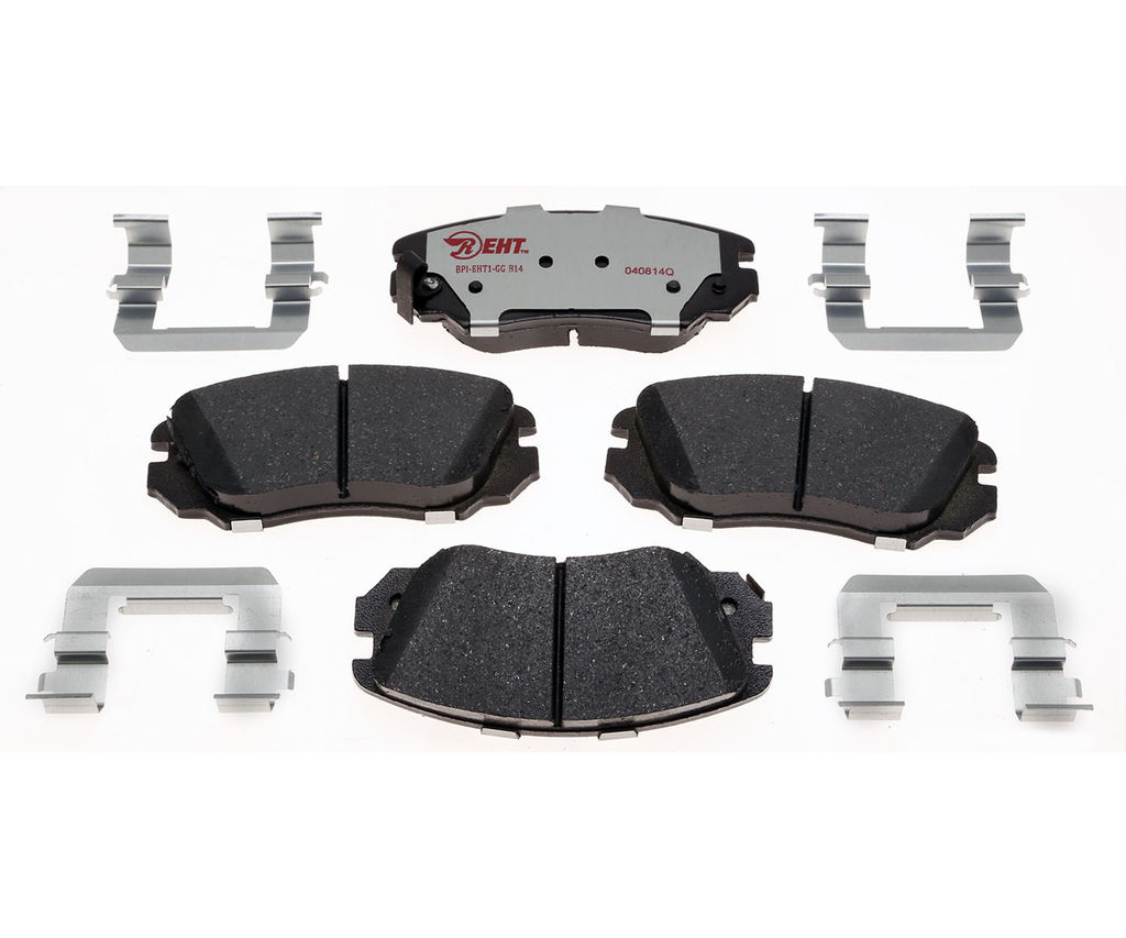 Raybestos EHT1421H - Element3 Enhanced Compound Disc Brake Pads, 2 Wheel Set