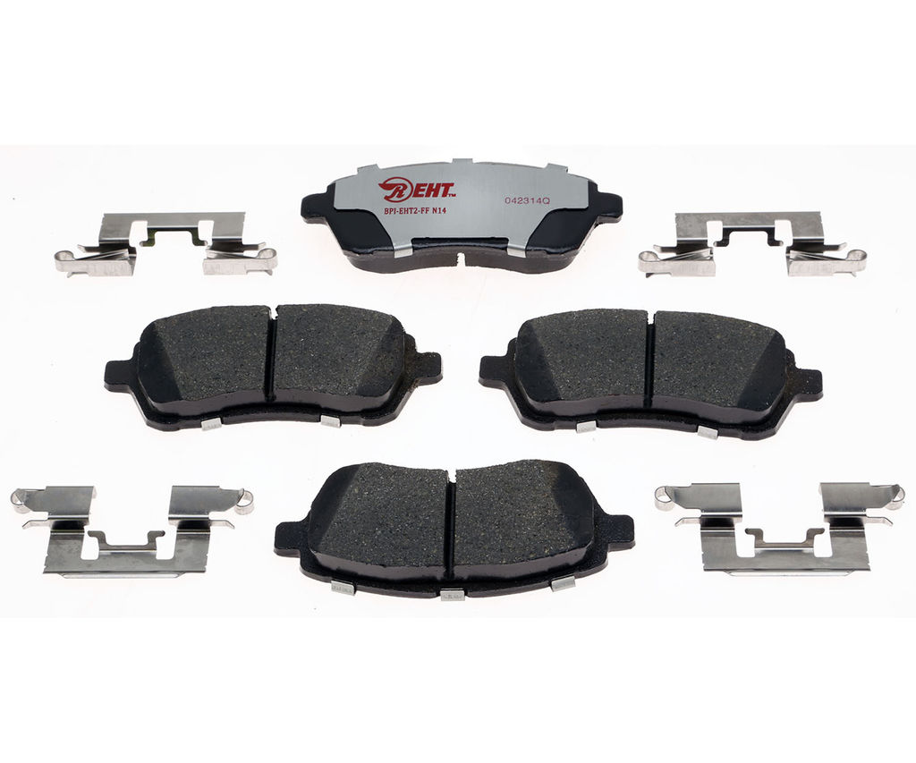 Raybestos EHT1454H - Element3 Enhanced Compound Disc Brake Pads, 2 Wheel Set