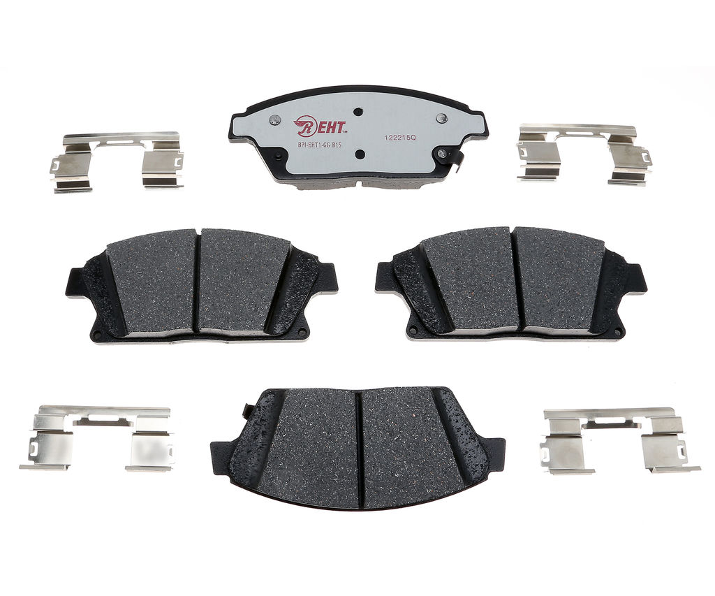 Raybestos EHT1467H - Element3 Enhanced Compound Disc Brake Pads, 2 Wheel Set