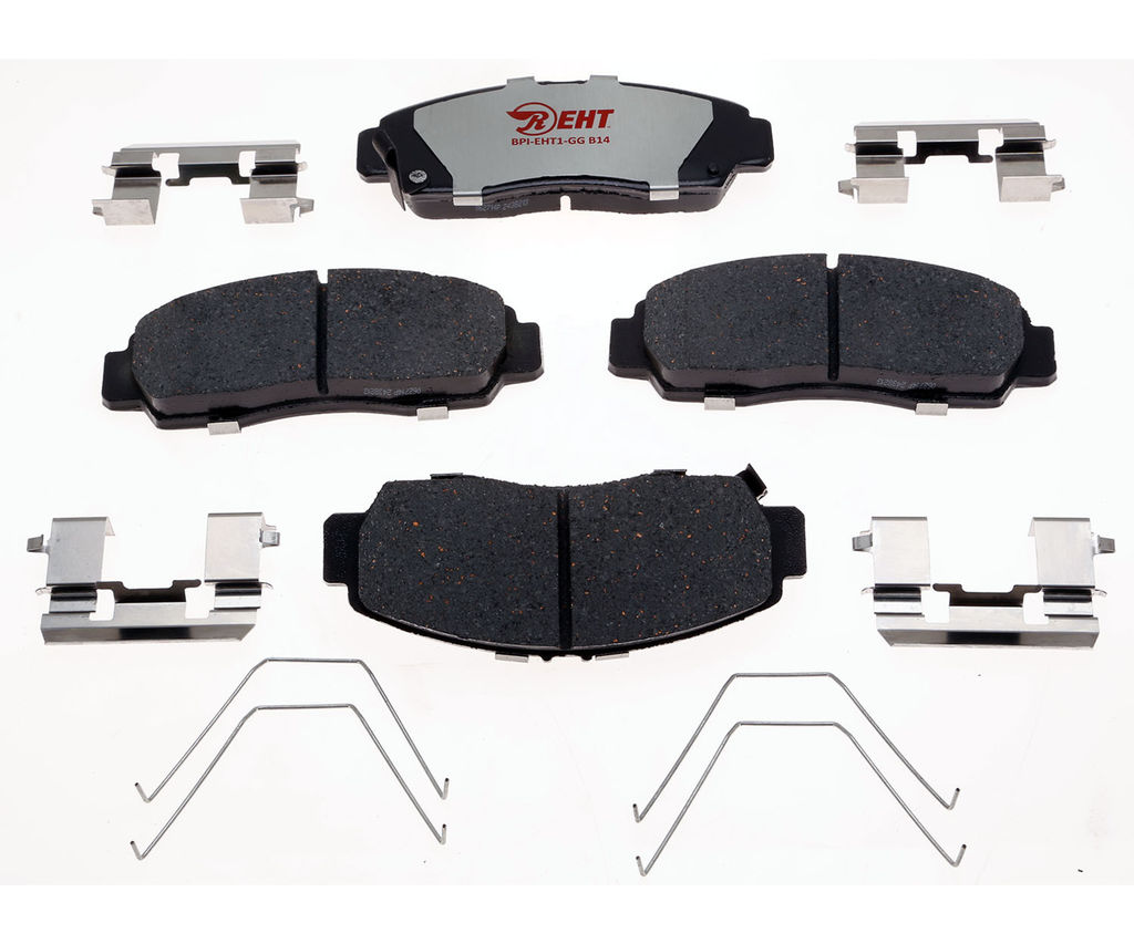Raybestos EHT1506H - Element3 Enhanced Compound Disc Brake Pads, 2 Wheel Set