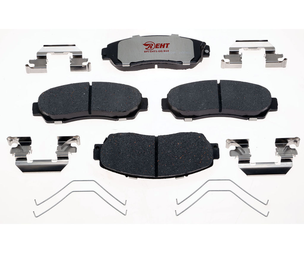 Raybestos EHT1521H - Element3 Enhanced Compound Disc Brake Pads, 2 Wheel Set