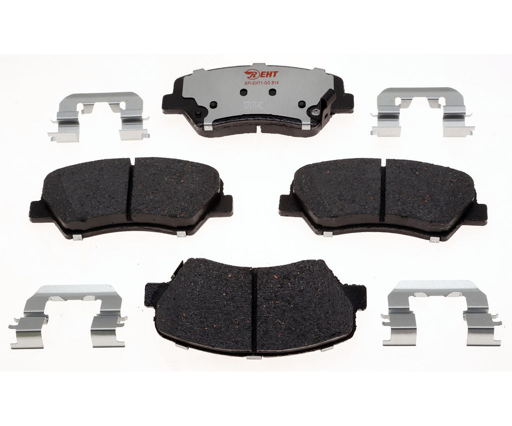 Raybestos EHT1543H - Element3 Enhanced Compound Disc Brake Pads, 2 Wheel Set