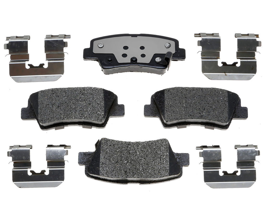 Raybestos EHT1544H - Element3 Enhanced Compound Disc Brake Pads, 2 Wheel Set