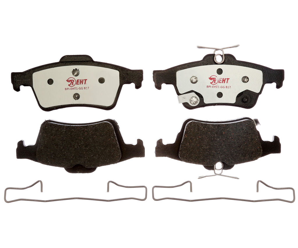 Raybestos EHT1564H - Element3 Enhanced Compound Disc Brake Pads, 2 Wheel Set
