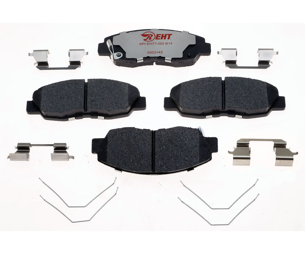 Raybestos EHT1578H - Element3 Enhanced Compound Disc Brake Pads, 2 Wheel Set