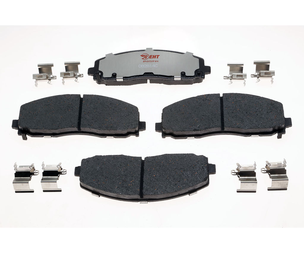 Raybestos EHT1589H - Element3 Enhanced Compound Disc Brake Pads, 2 Wheel Set