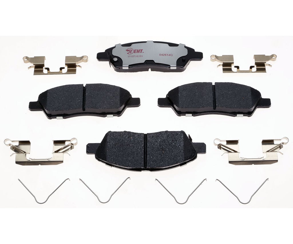 Raybestos EHT1592H - Element3 Enhanced Compound Disc Brake Pads, 2 Wheel Set