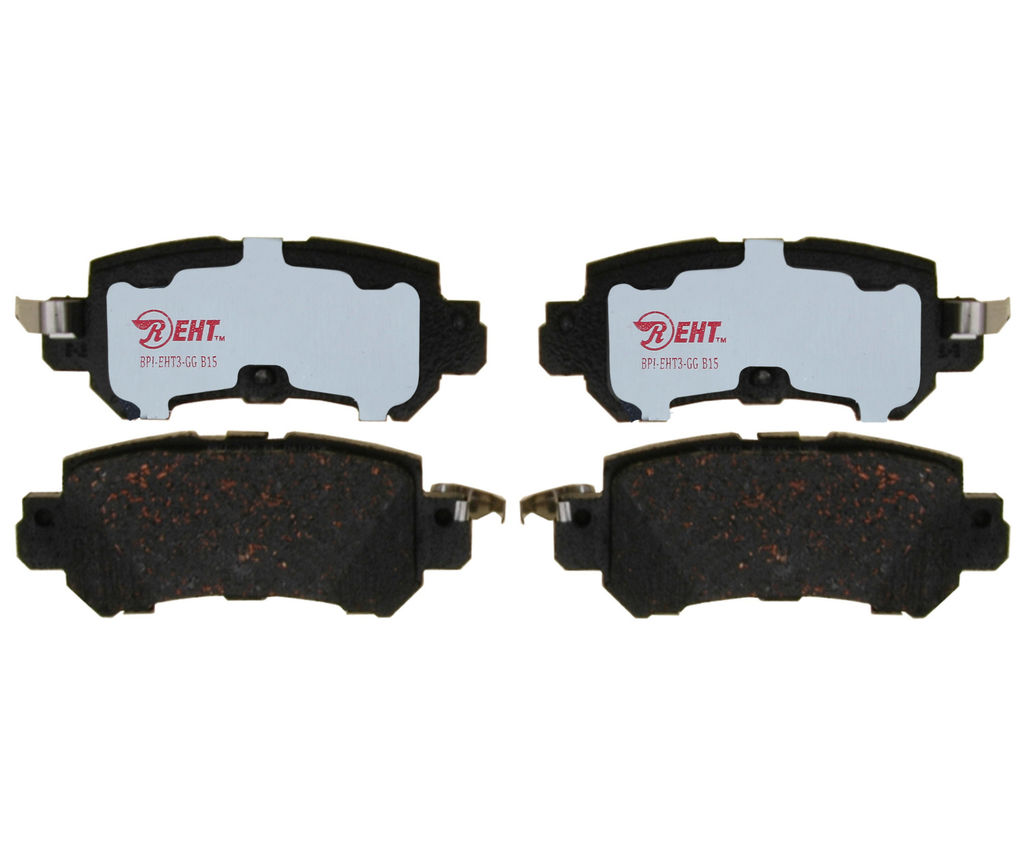 Raybestos EHT1624H - Element3 Enhanced Compound Disc Brake Pads, 2 Wheel Set