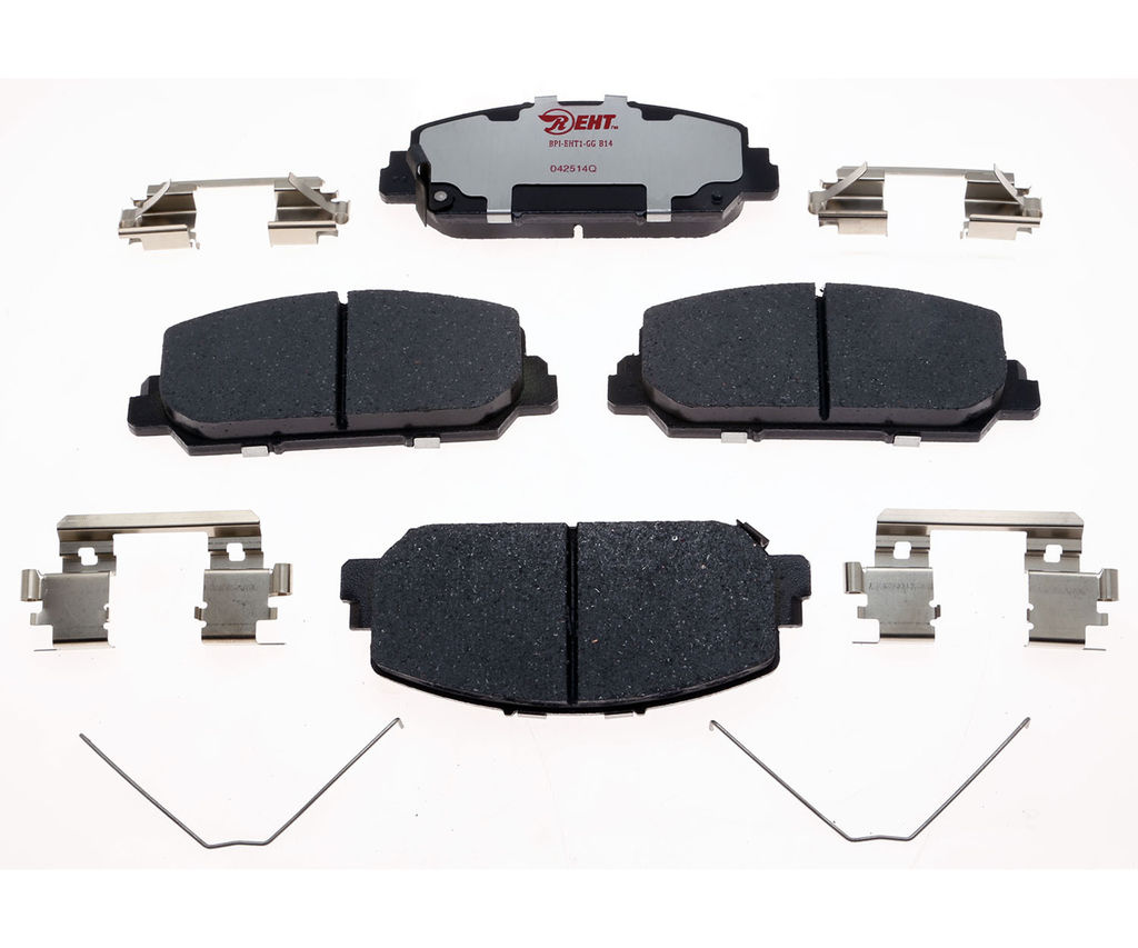 Raybestos EHT1625H - Element3 Enhanced Compound Disc Brake Pads, 2 Wheel Set