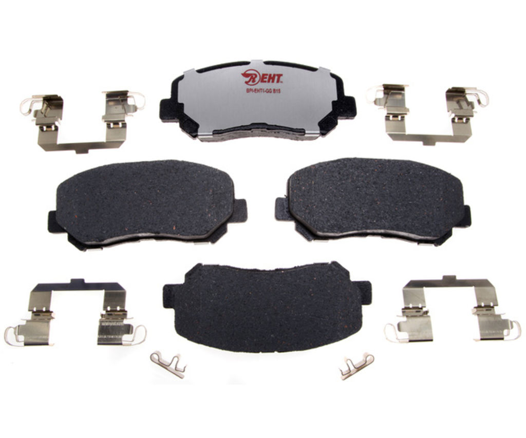 Raybestos EHT1640H - Element3 Enhanced Compound Disc Brake Pads, 2 Wheel Set