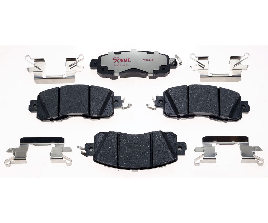 Raybestos EHT1650H - Element3 Enhanced Compound Disc Brake Pads, 2 Wheel Set