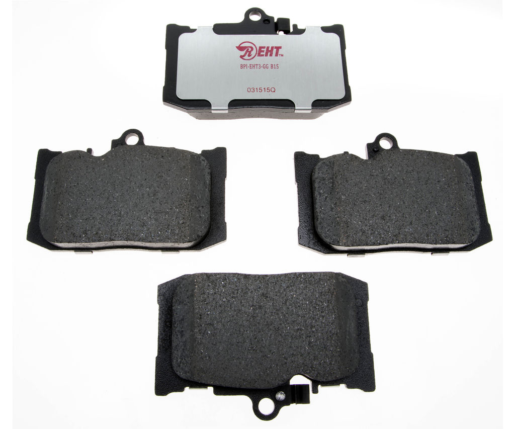 Raybestos EHT1686 - Element3 Enhanced Compound Disc Brake Pads, 2 Wheel Set