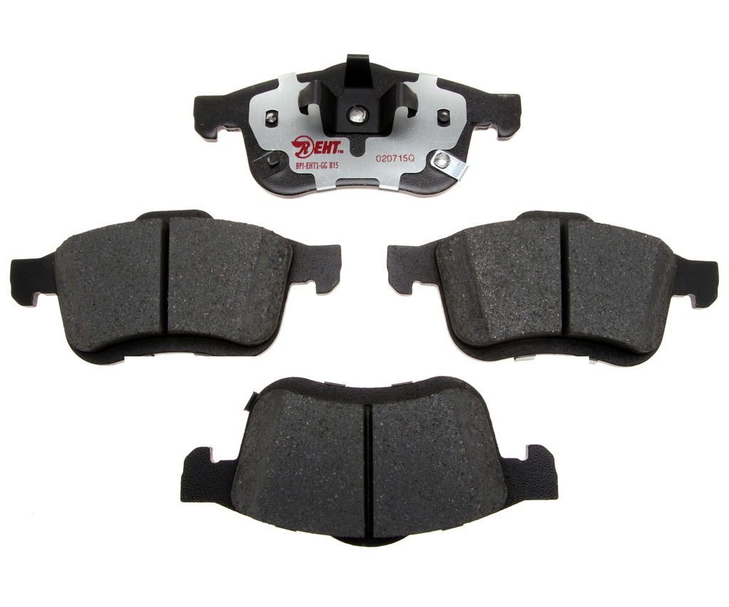 Raybestos EHT1721 - Element3 Enhanced Compound Disc Brake Pads, 2 Wheel Set