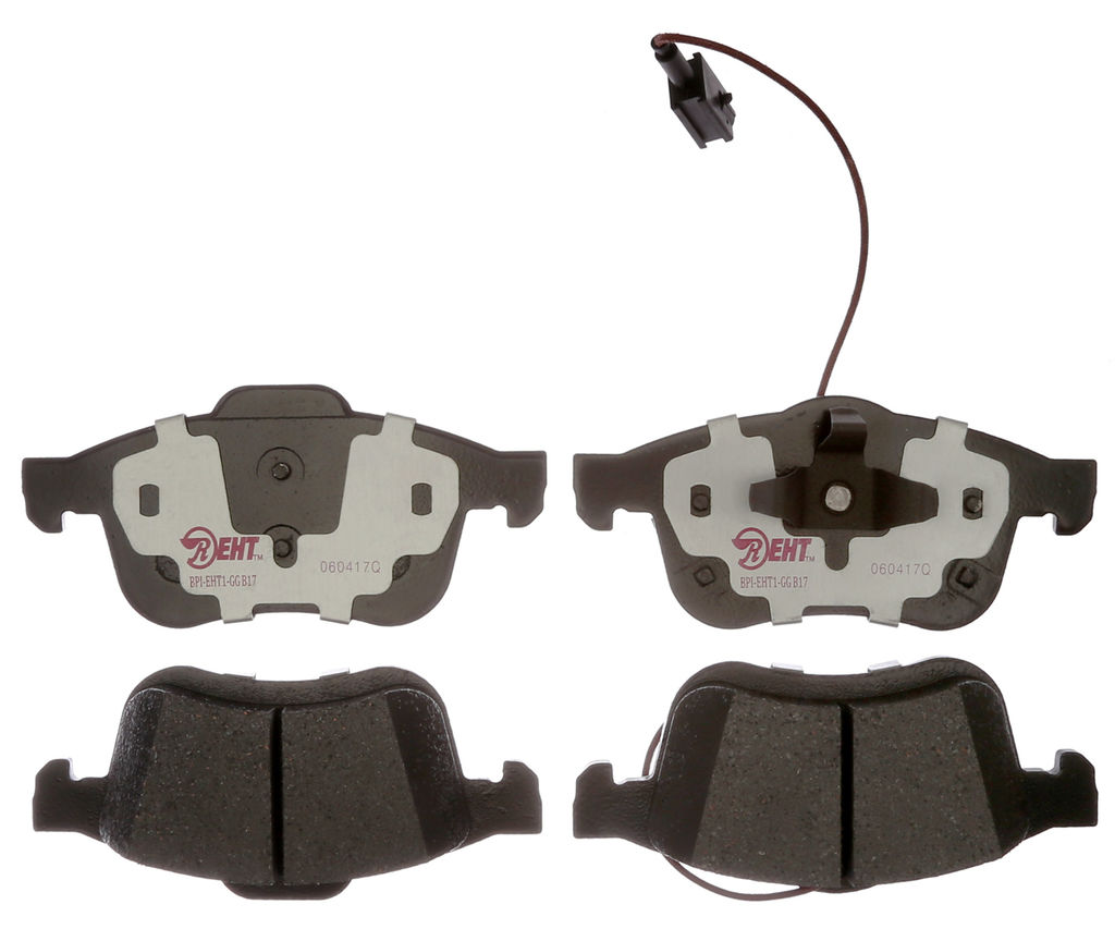 Raybestos EHT1721A - Element3 Enhanced Compound Disc Brake Pads, 2 Wheel Set