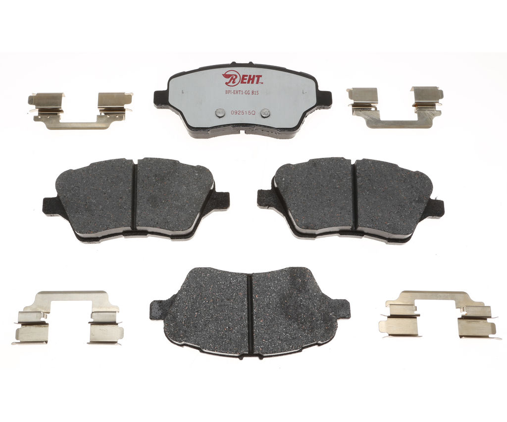 Raybestos EHT1730H - Element3 Enhanced Compound Disc Brake Pads, 2 Wheel Set