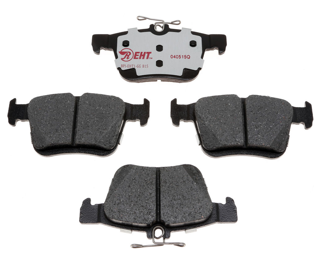 Raybestos EHT1761 - Element3 Enhanced Compound Disc Brake Pads, 2 Wheel Set