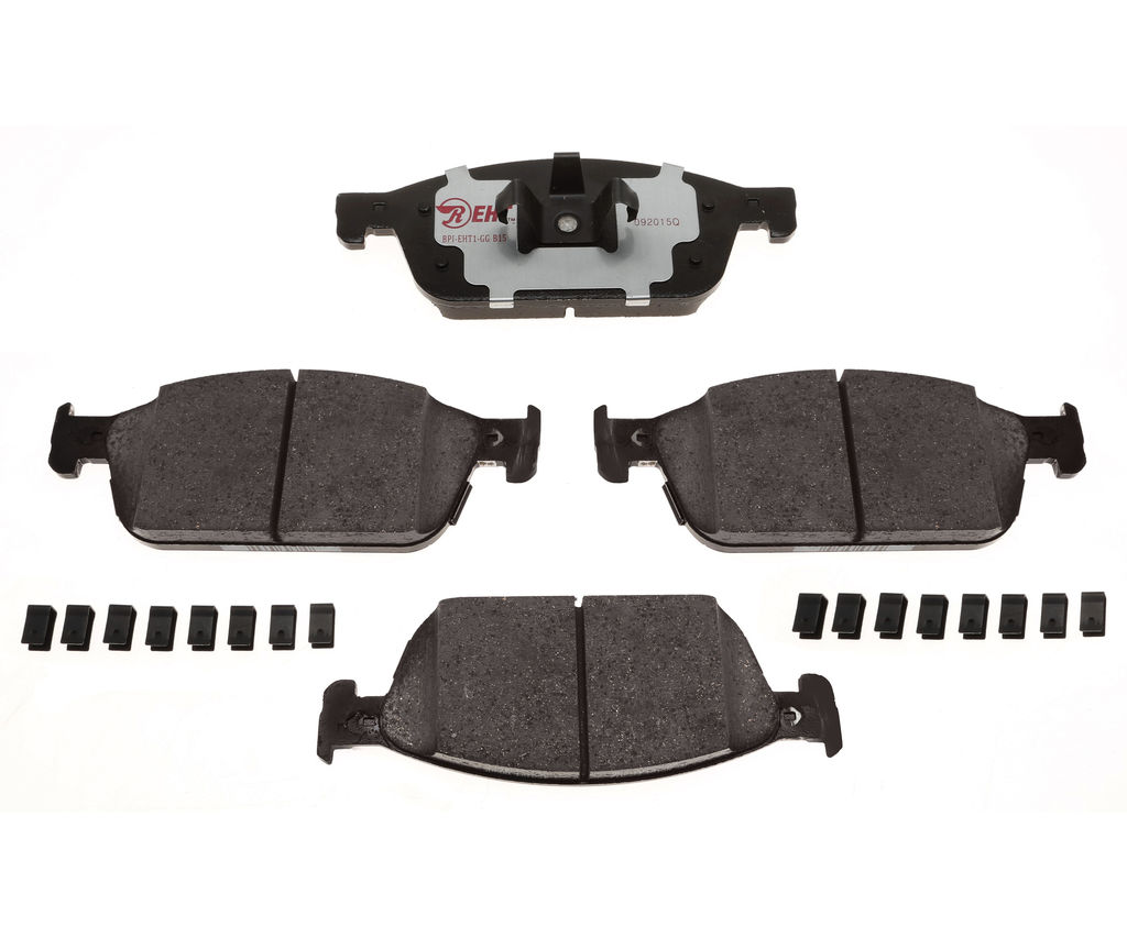 Raybestos EHT1771H - Element3 Enhanced Compound Disc Brake Pads, 2 Wheel Set