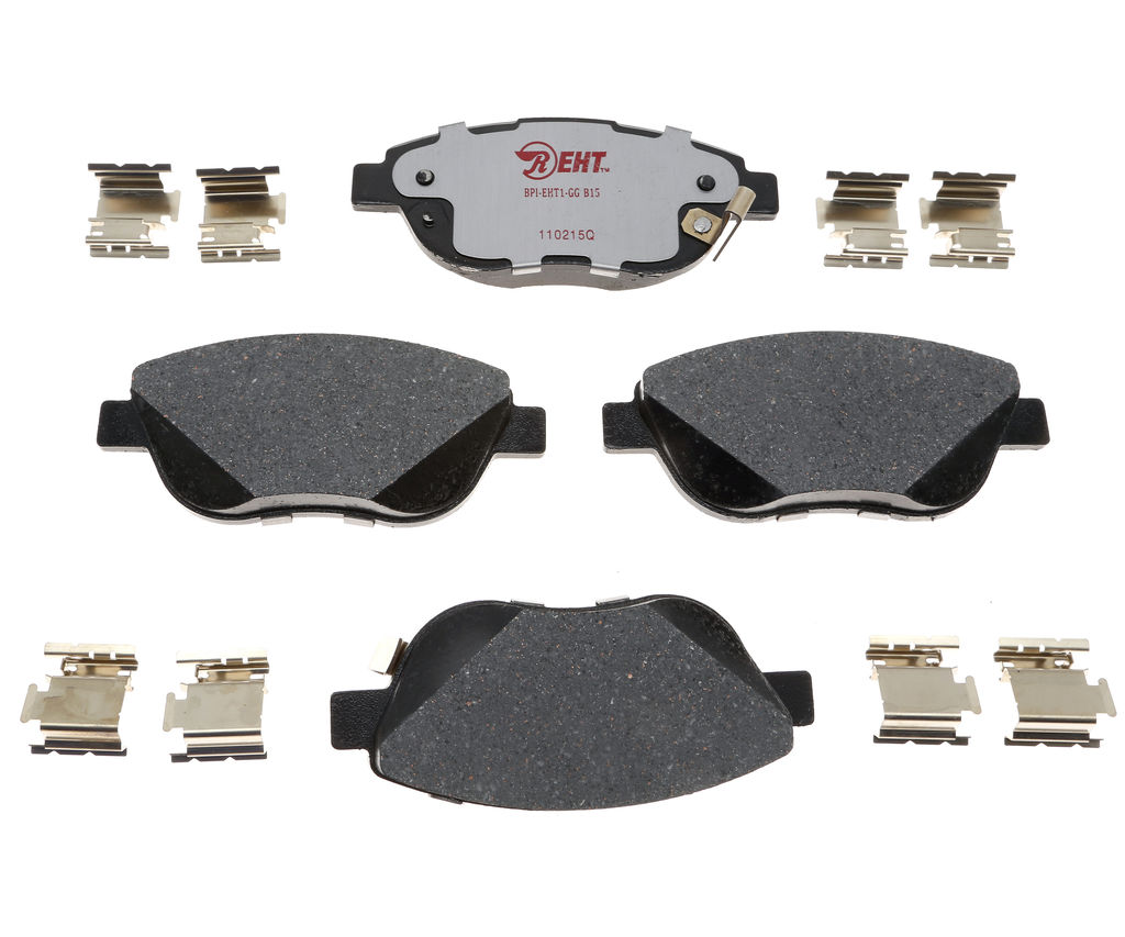 Raybestos EHT1778H - Element3 Enhanced Compound Disc Brake Pads, 2 Wheel Set