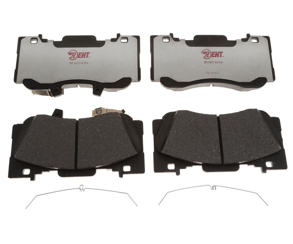 Raybestos EHT1784H - Element3 Enhanced Compound Disc Brake Pads, 2 Wheel Set