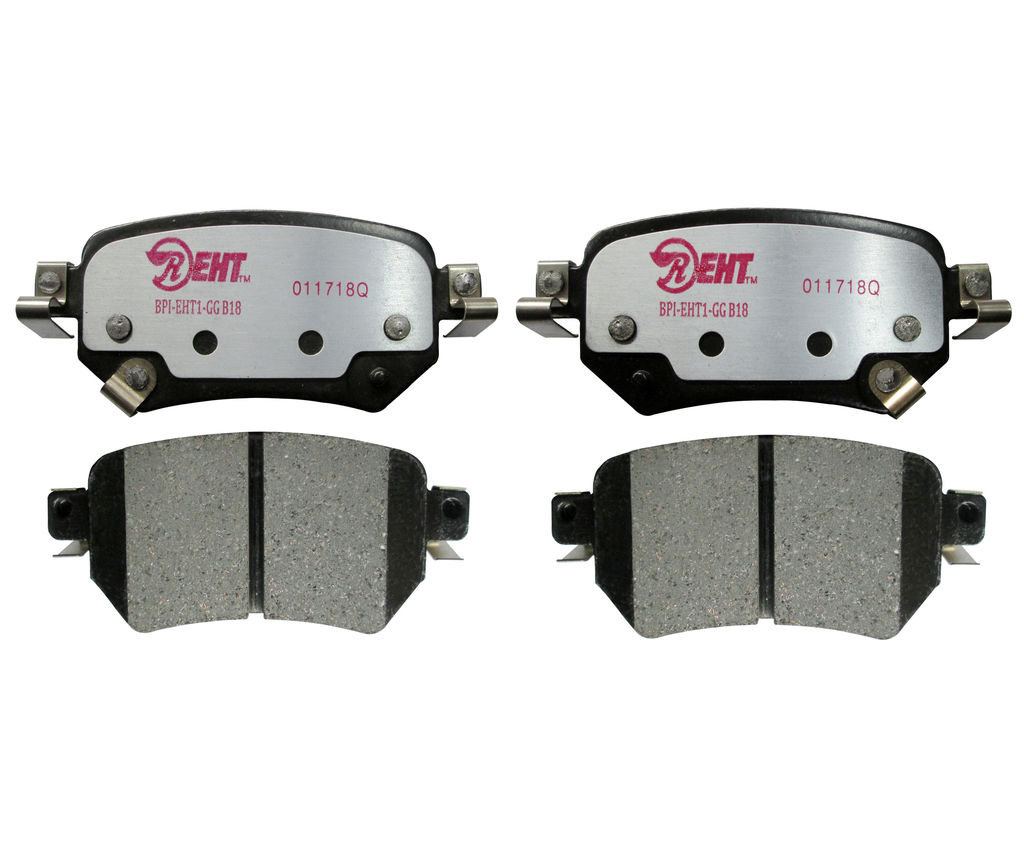 Raybestos EHT1874 - Element3 Enhanced Compound Disc Brake Pads, 2 Wheel Set