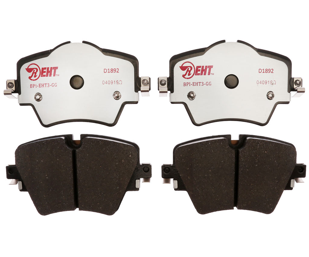 Raybestos EHT1892 - Element3 Enhanced Compound Disc Brake Pads, 2 Wheel Set