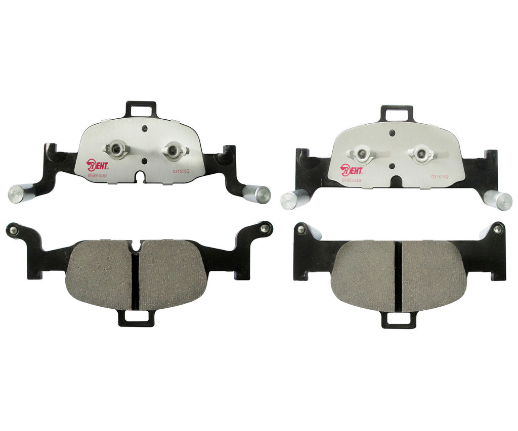 Raybestos EHT1897 - Element3 Enhanced Compound Disc Brake Pads, 2 Wheel Set