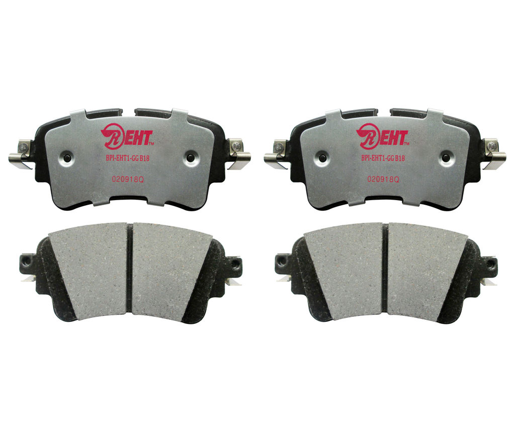 Raybestos EHT1898 - Element3 Enhanced Compound Disc Brake Pads, 2 Wheel Set