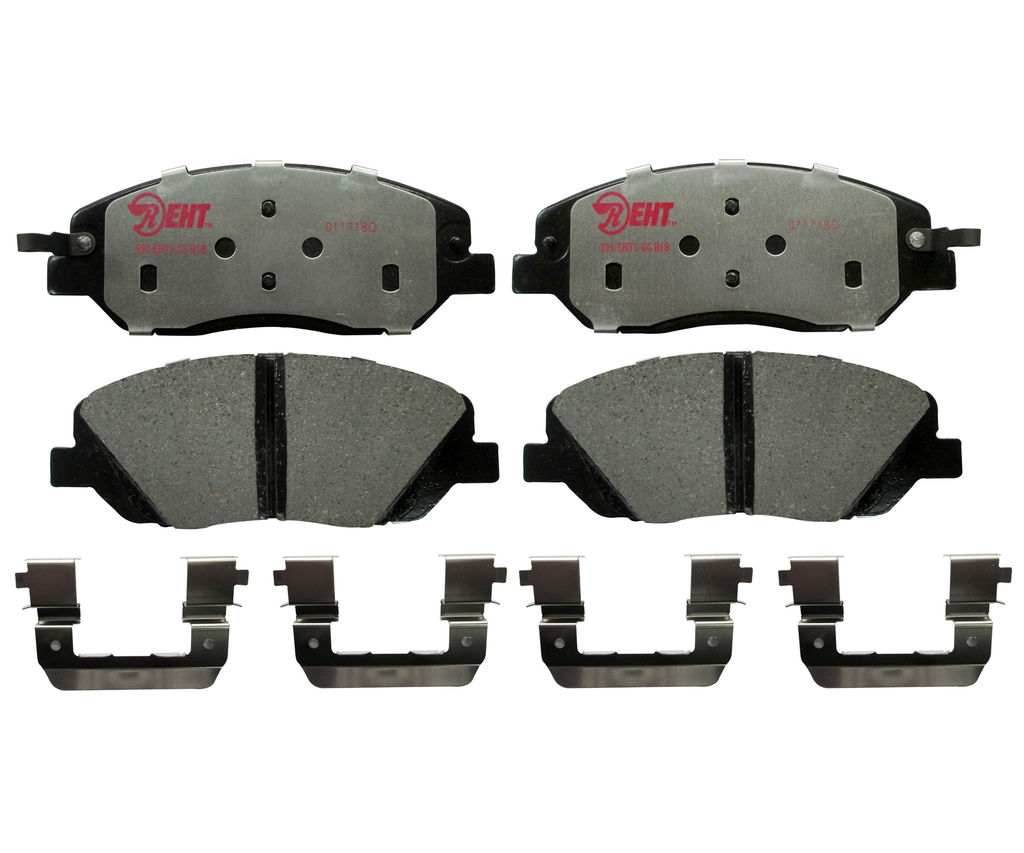 Raybestos EHT1917H - Element3 Enhanced Compound Disc Brake Pads, 2 Wheel Set