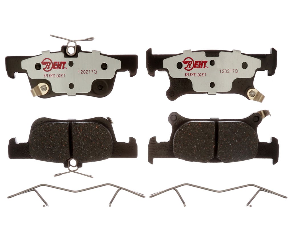 Raybestos EHT2025H - Element3 Enhanced Compound Disc Brake Pads, 2 Wheel Set