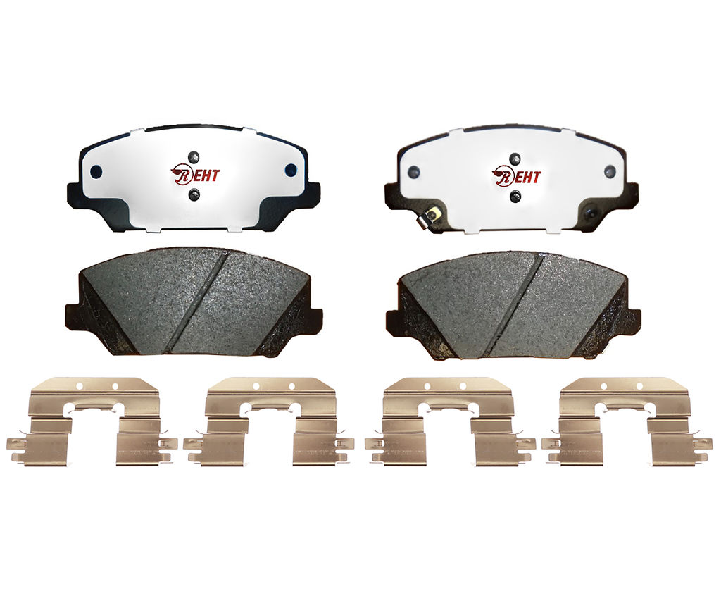 Raybestos EHT2049H - Element3 Enhanced Compound Disc Brake Pads, 2 Wheel Set