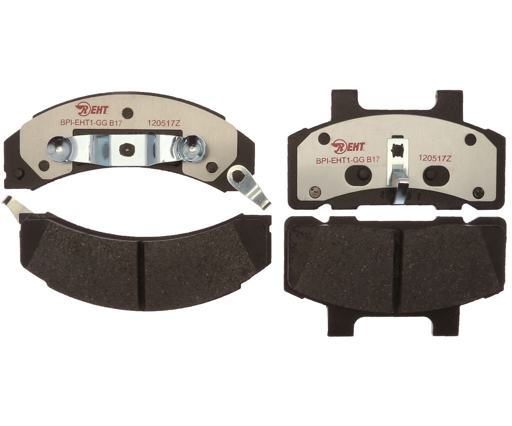 Raybestos EHT215 - Element3 Enhanced Compound Disc Brake Pads, 2 Wheel Set