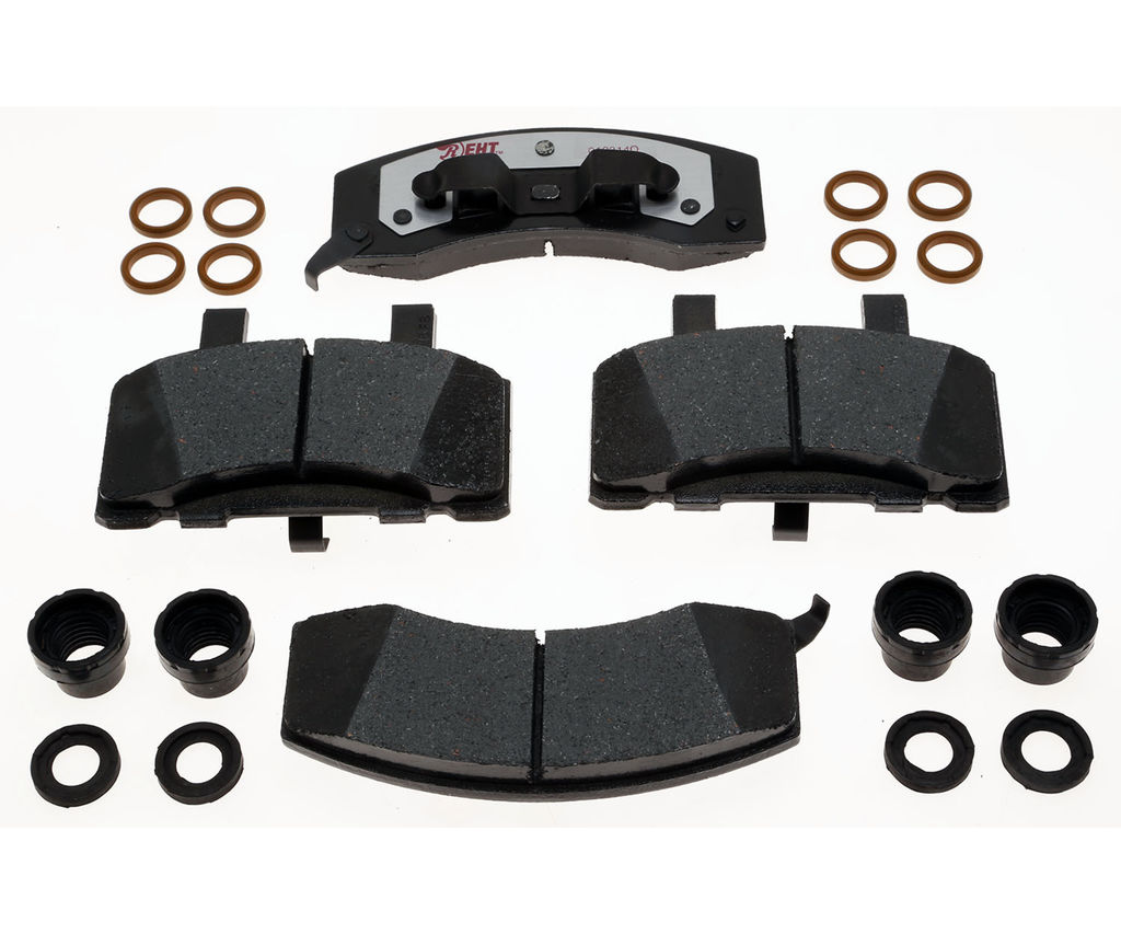 Raybestos EHT370H - Element3 Enhanced Compound Disc Brake Pads, 2 Wheel Set