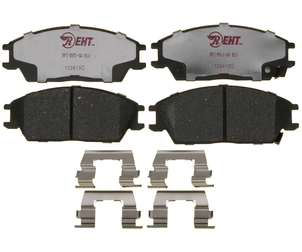 Raybestos EHT440H - Element3 Enhanced Compound Disc Brake Pads, 2 Wheel Set