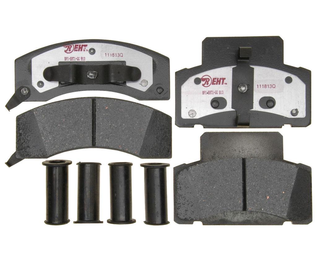 Raybestos EHT459H - Element3 Enhanced Compound Disc Brake Pads, 2 Wheel Set