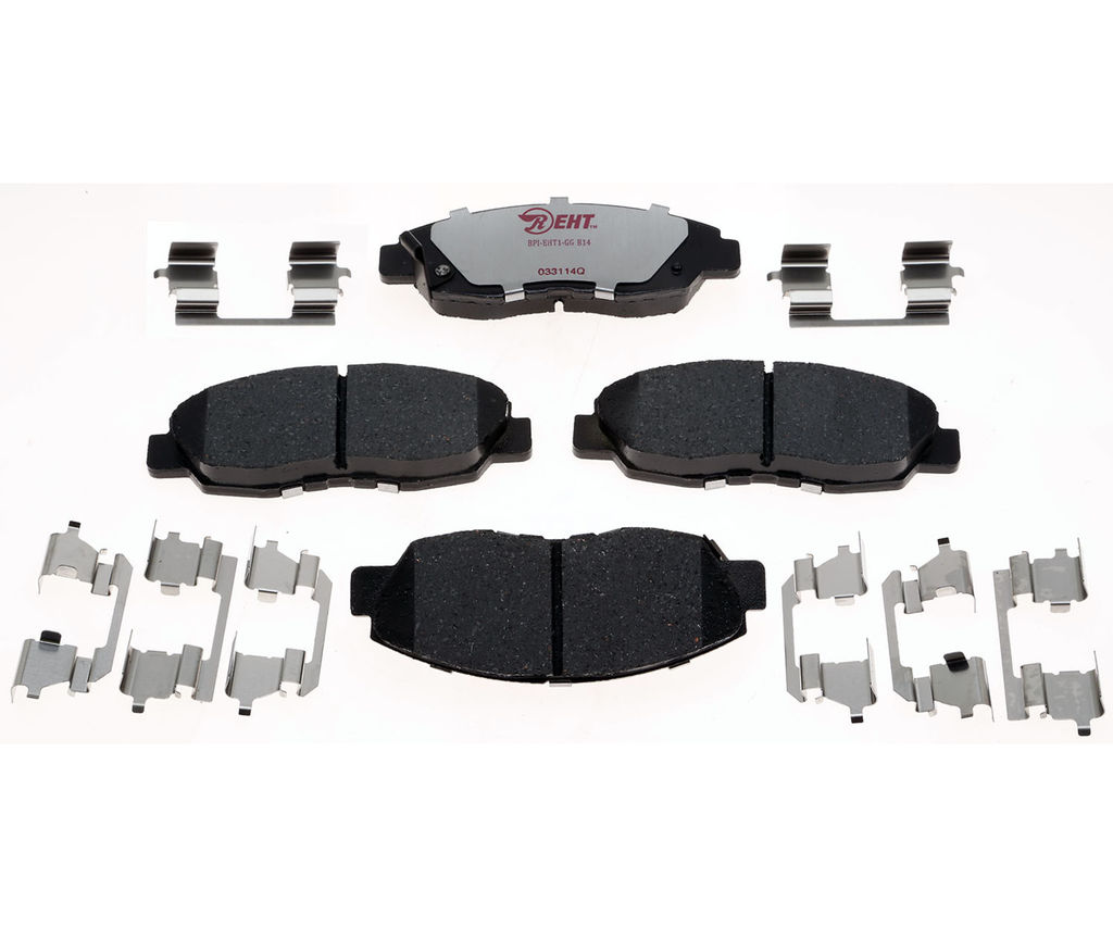 Raybestos EHT465AH - Element3 Enhanced Compound Disc Brake Pads, 2 Wheel Set