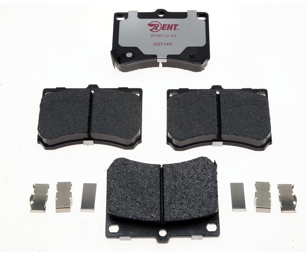 Raybestos EHT473H - Element3 Enhanced Compound Disc Brake Pads, 2 Wheel Set