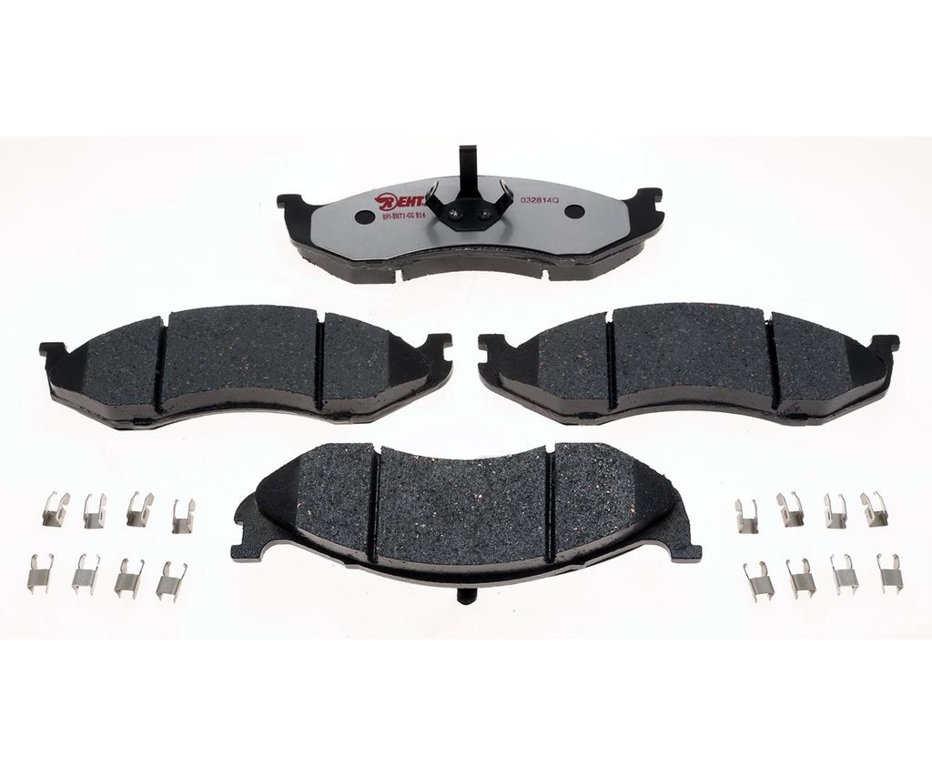 Raybestos EHT477H - Element3 Enhanced Compound Disc Brake Pads, 2 Wheel Set