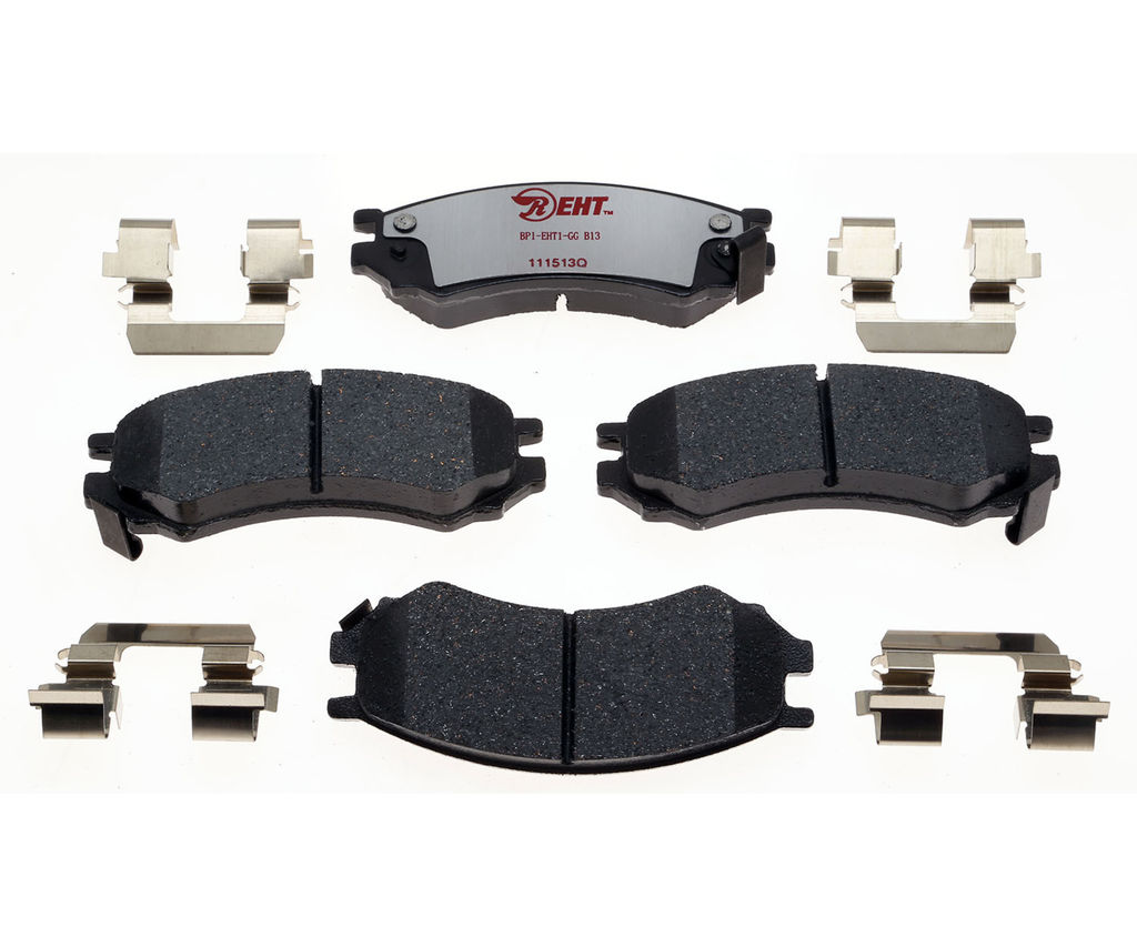 Raybestos EHT507H - Element3 Enhanced Compound Disc Brake Pads, 2 Wheel Set