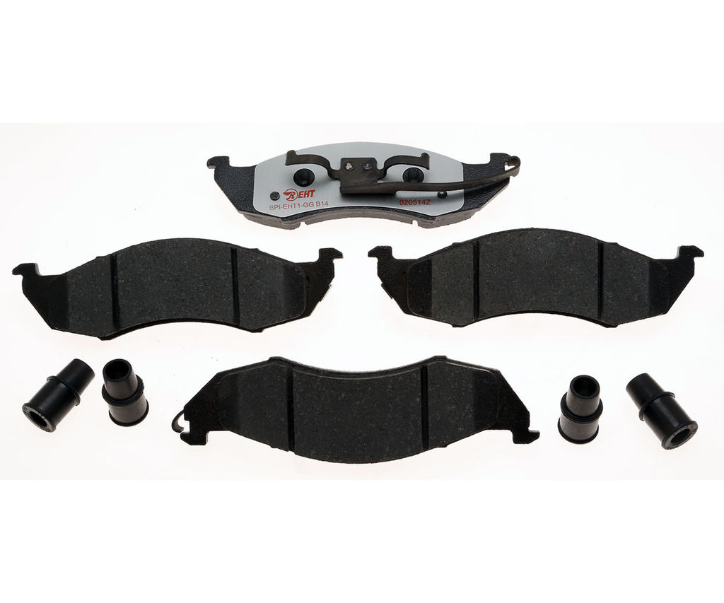Raybestos EHT576H - Element3 Enhanced Compound Disc Brake Pads, 2 Wheel Set