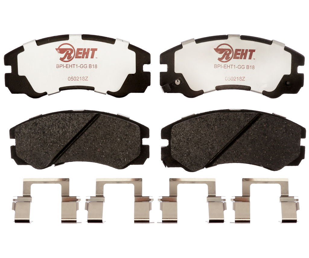 Raybestos EHT579H - Element3 Enhanced Compound Disc Brake Pads, 2 Wheel Set