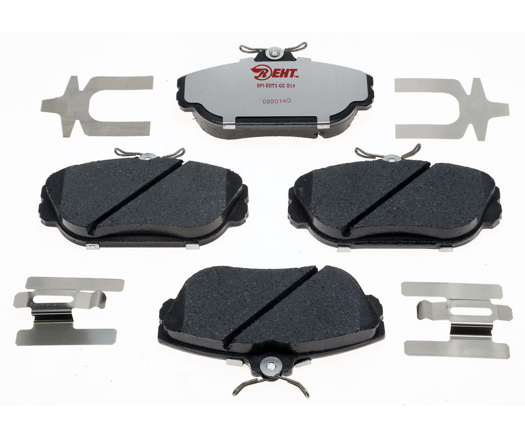 Raybestos EHT601H - Element3 Enhanced Compound Disc Brake Pads, 2 Wheel Set