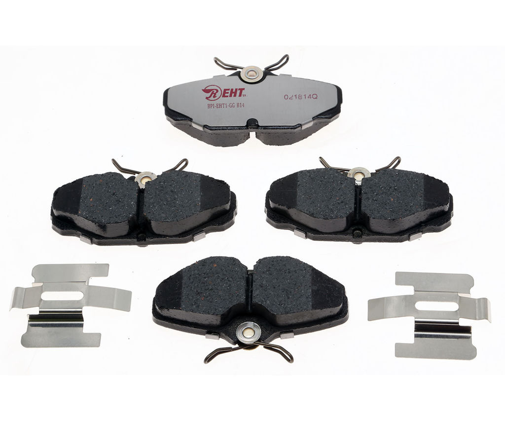 Raybestos EHT610H - Element3 Enhanced Compound Disc Brake Pads, 2 Wheel Set