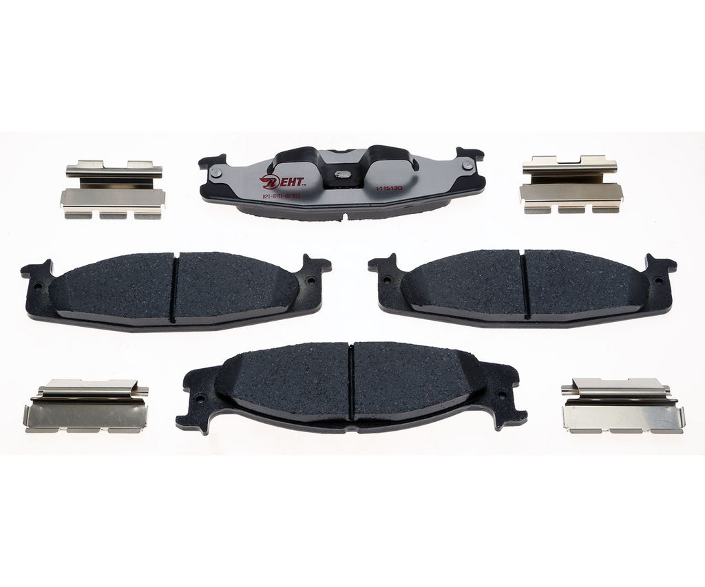 Raybestos EHT632H - Element3 Enhanced Compound Disc Brake Pads, 2 Wheel Set