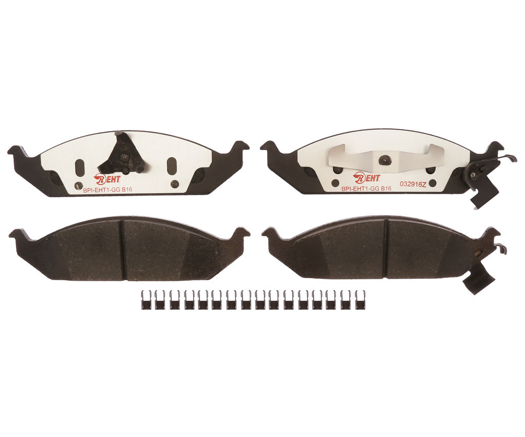Raybestos EHT650H - Element3 Enhanced Compound Disc Brake Pads, 2 Wheel Set