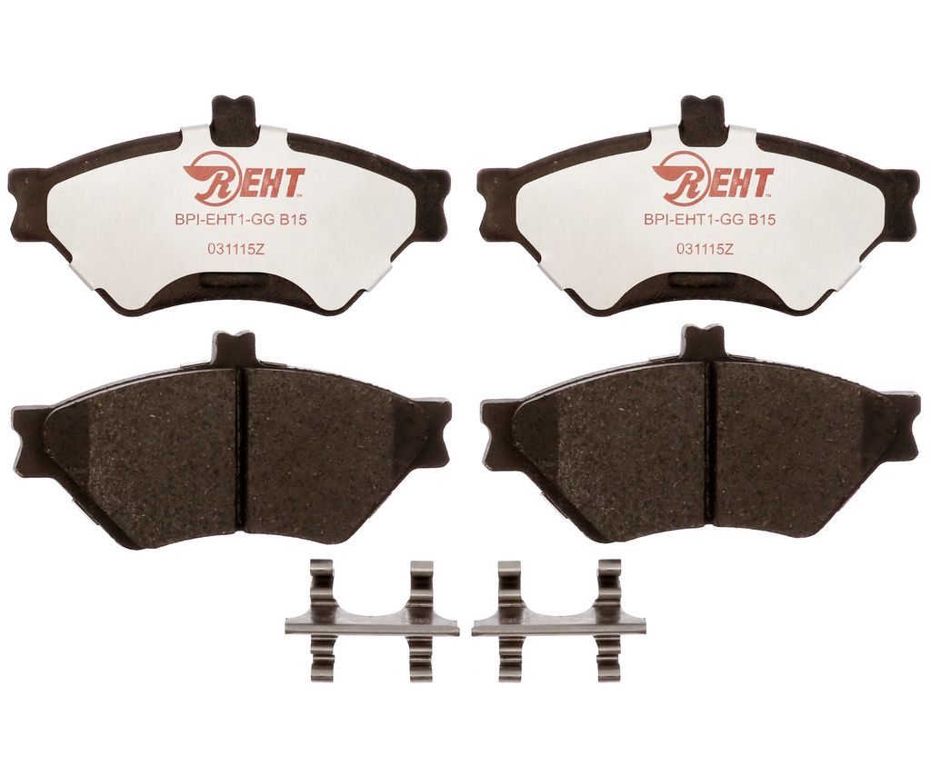 Raybestos EHT659H - Element3 Enhanced Compound Disc Brake Pads, 2 Wheel Set
