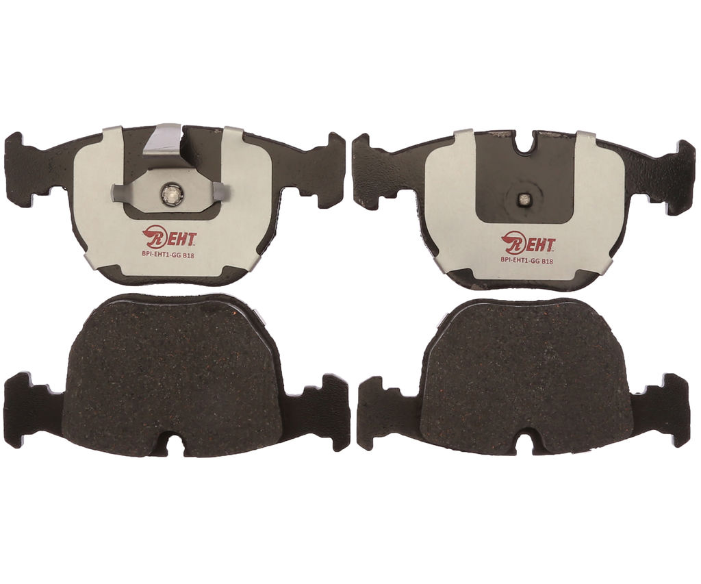 Raybestos EHT681 - Element3 Enhanced Compound Disc Brake Pads, 2 Wheel Set