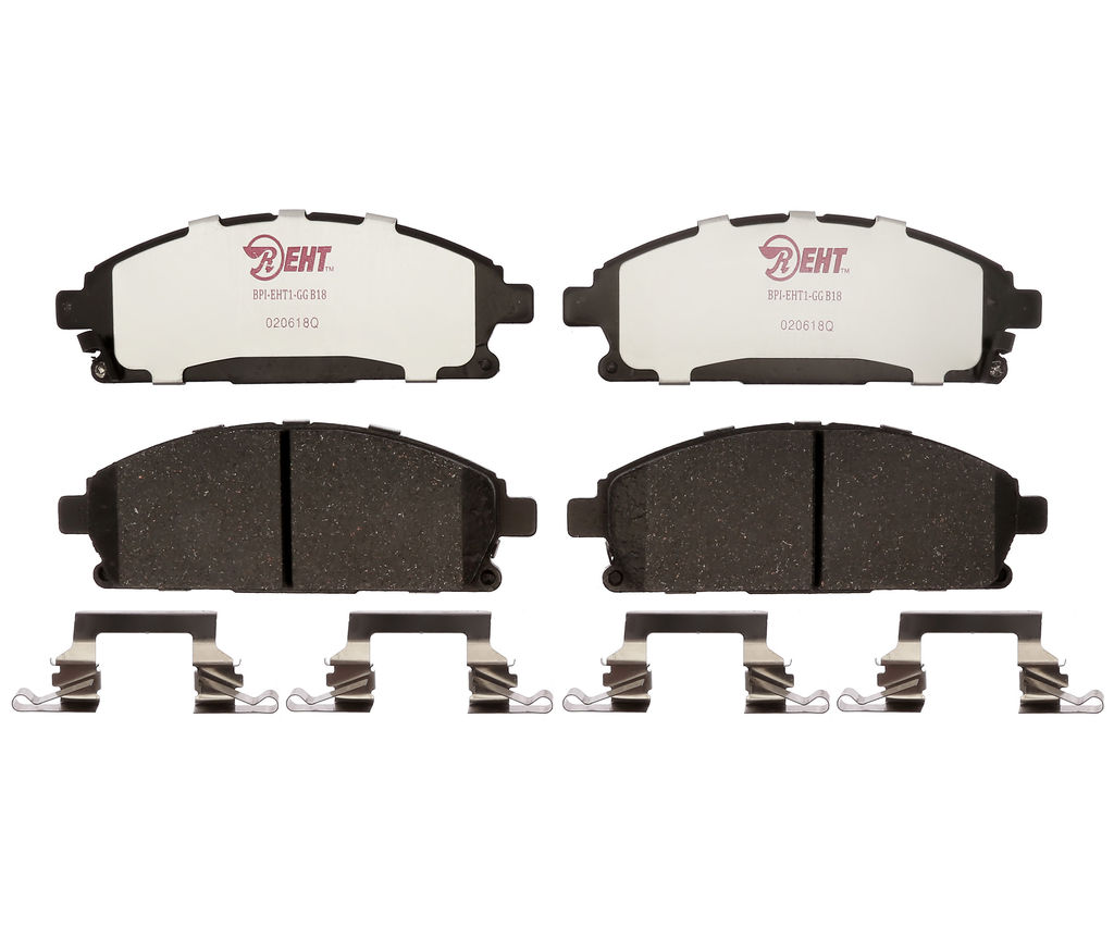 Raybestos EHT691H - Element3 Enhanced Compound Disc Brake Pads, 2 Wheel Set