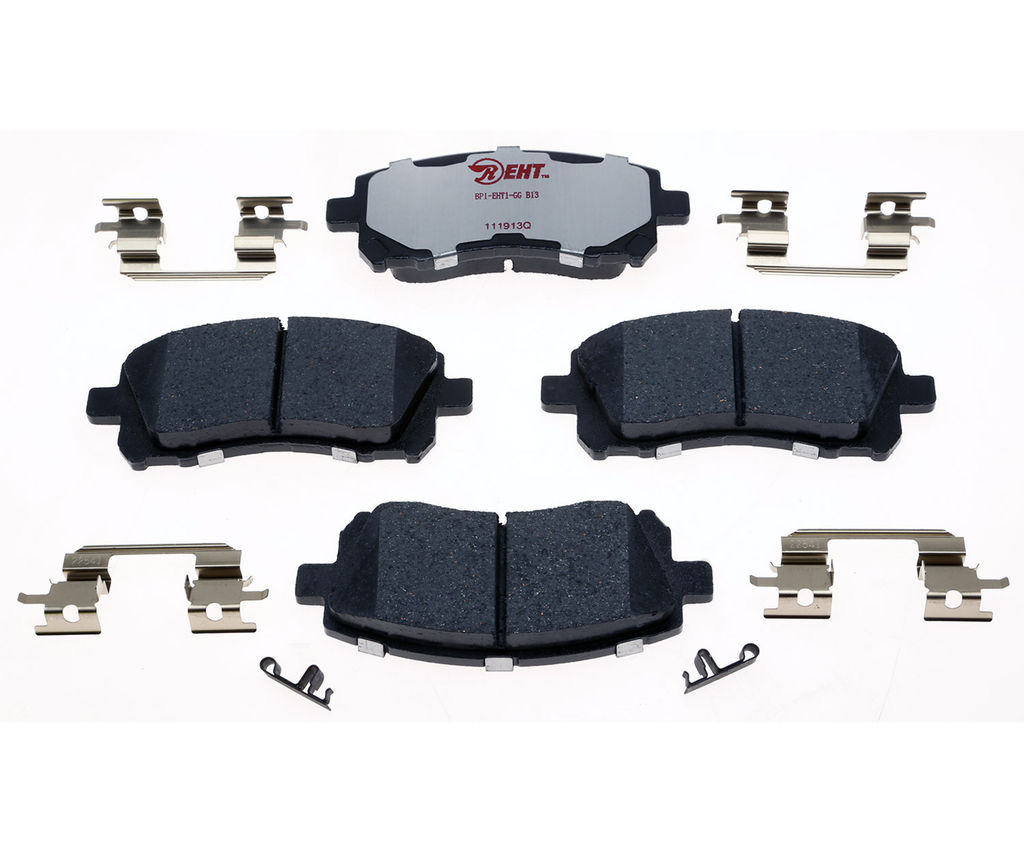 Raybestos EHT721H - Element3 Enhanced Compound Disc Brake Pads, 2 Wheel Set
